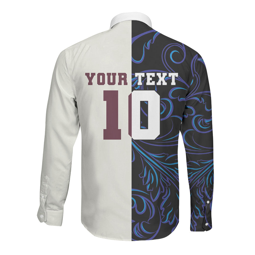 Custom Argentina Espana Long Sleeve Button Shirt 2026 World Final Football