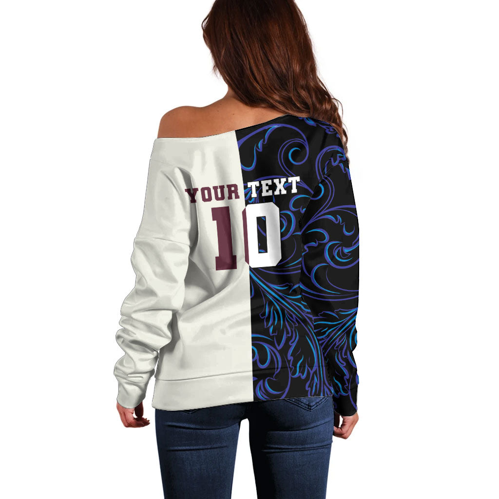 Custom Argentina Espana Off Shoulder Sweater 2026 World Final Football
