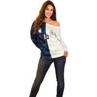 Custom Argentina Espana Off Shoulder Sweater 2026 World Final Football