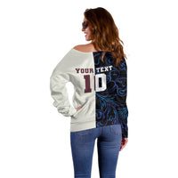 Custom Argentina Espana Off Shoulder Sweater 2026 World Final Football