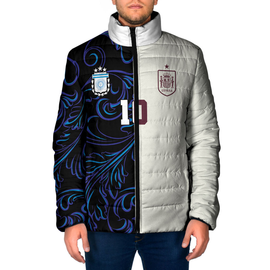 Custom Argentina Espana Padded Jacket 2026 World Final Football