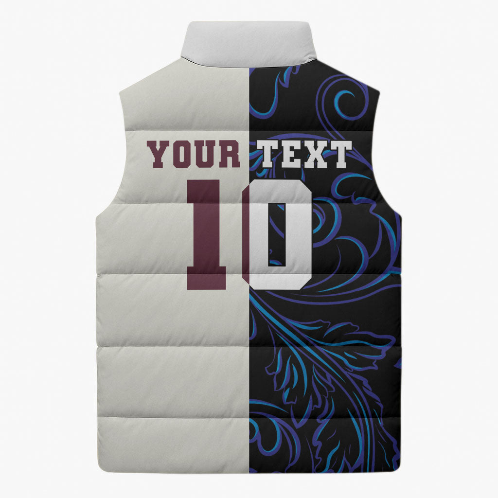 Custom Argentina Espana Sleeveless Puffer Jacket 2026 World Final Football