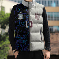 Custom Argentina Espana Sleeveless Puffer Jacket 2026 World Final Football