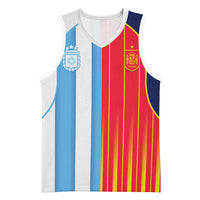 Custom Argentina Espana 2026 World Final Football Basketball Jersey Come On Boys
