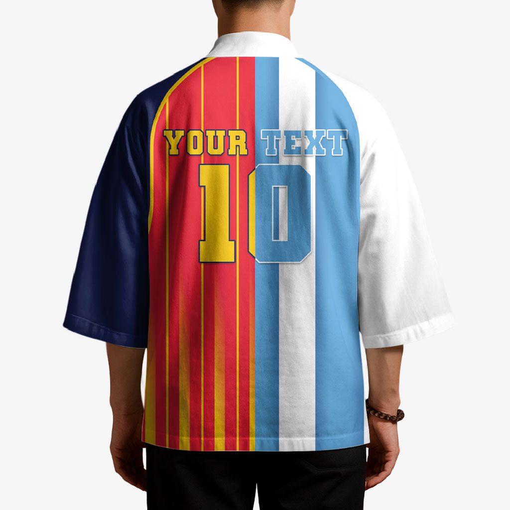 Custom Argentina Espana 2026 World Final Football Kimono Come On Boys