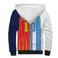 Custom Argentina Espana 2026 World Final Football Sherpa Hoodie Come On Boys