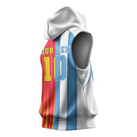 Custom Argentina Espana 2026 World Final Football Sleeveless Hoodie Come On Boys