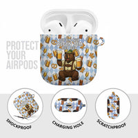 Funny Beer Oktoberfest AirPods Case Ich Bin Nur Wegen Dem Bier Hier - Wonder Print Shop