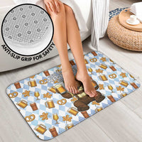 Funny Beer Oktoberfest Bathroom Set Ich Bin Nur Wegen Dem Bier Hier - Wonder Print Shop