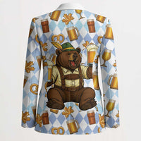 Funny Beer Oktoberfest Blazer Ich Bin Nur Wegen Dem Bier Hier - Wonder Print Shop