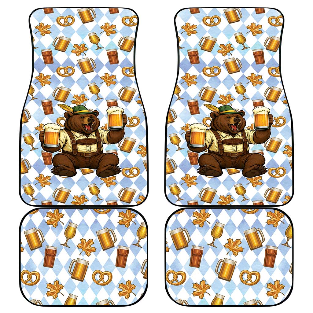 Funny Beer Oktoberfest Car Mats Ich Bin Nur Wegen Dem Bier Hier - Wonder Print Shop