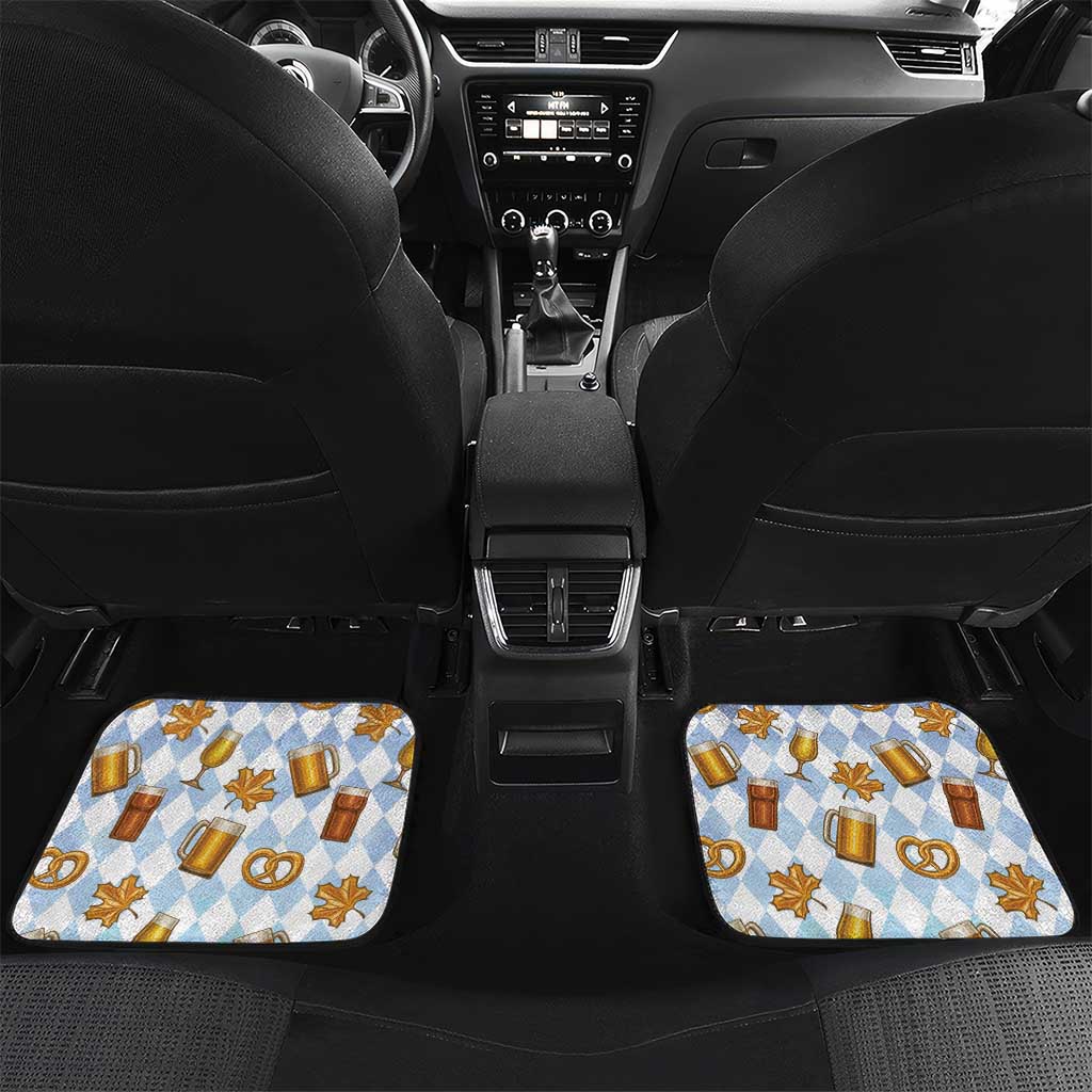 Funny Beer Oktoberfest Car Mats Ich Bin Nur Wegen Dem Bier Hier - Wonder Print Shop