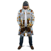 Funny Beer Oktoberfest Cloak Ich Bin Nur Wegen Dem Bier Hier - Wonder Print Shop