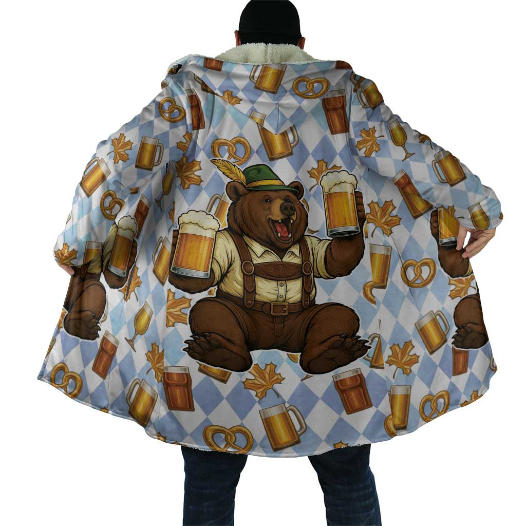 Funny Beer Oktoberfest Cloak Ich Bin Nur Wegen Dem Bier Hier - Wonder Print Shop