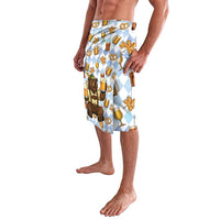 Funny Beer Oktoberfest Lavalava Ich Bin Nur Wegen Dem Bier Hier - Wonder Print Shop