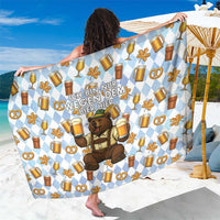 Funny Beer Oktoberfest Sarong Ich Bin Nur Wegen Dem Bier Hier - Wonder Print Shop
