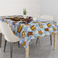Funny Beer Oktoberfest Tablecloth Ich Bin Nur Wegen Dem Bier Hier - Wonder Print Shop