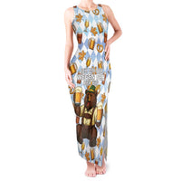 Funny Beer Oktoberfest Tank Maxi Dress Ich Bin Nur Wegen Dem Bier Hier - Wonder Print Shop