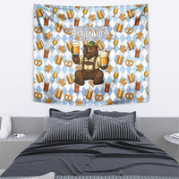 Funny Beer Oktoberfest Tapestry Ich Bin Nur Wegen Dem Bier Hier - Wonder Print Shop