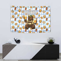 Funny Beer Oktoberfest Tapestry Ich Bin Nur Wegen Dem Bier Hier - Wonder Print Shop