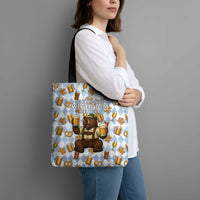 Funny Beer Oktoberfest Tote Bag Ich Bin Nur Wegen Dem Bier Hier - Wonder Print Shop