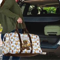 Funny Beer Oktoberfest Travel Bag Ich Bin Nur Wegen Dem Bier Hier - Wonder Print Shop