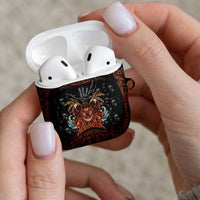 Aloha Halloween AirPods Case Horror Tiki Heavy Metal Style - Wonder Print Shop