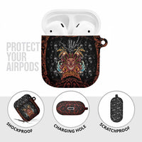 Aloha Halloween AirPods Case Horror Tiki Heavy Metal Style - Wonder Print Shop