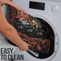 Aloha Halloween Bathroom Set Horror Tiki Heavy Metal Style - Wonder Print Shop