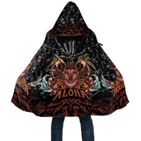 Aloha Halloween Cloak Horror Tiki Heavy Metal Style - Wonder Print Shop