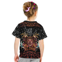 Aloha Halloween Kid T Shirt Horror Tiki Heavy Metal Style - Wonder Print Shop