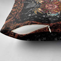 Aloha Halloween Pillow Cover Horror Tiki Heavy Metal Style - Wonder Print Shop