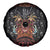 Aloha Halloween Spare Tire Cover Horror Tiki Heavy Metal Style - Wonder Print Shop