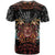 Aloha Halloween T Shirt Horror Tiki Heavy Metal Style - Wonder Print Shop