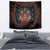 Aloha Halloween Tapestry Horror Tiki Heavy Metal Style - Wonder Print Shop