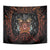 Aloha Halloween Tapestry Horror Tiki Heavy Metal Style - Wonder Print Shop