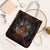 Aloha Halloween Tote Bag Horror Tiki Heavy Metal Style - Wonder Print Shop