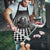 3D Illusion Horror Halloween Apron Creepy Evil Skull - Wonder Print Shop