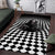 3D Illusion Horror Halloween Area Rug Creepy Evil Skull - Wonder Print Shop