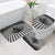 3D Illusion Horror Halloween Bathroom Set Creepy Evil Skull - Wonder Print Shop