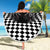 3D Illusion Horror Halloween Beach Blanket Creepy Evil Skull - Wonder Print Shop