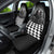 3D Illusion Horror Halloween Car Seat Cover Creepy Evil Skull - Wonder Print Shop