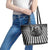 3D Illusion Horror Halloween Leather Tote Bag Creepy Evil Skull - Wonder Print Shop