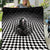 3D Illusion Horror Halloween Quilt Creepy Evil Skull - Wonder Print Shop