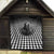 3D Illusion Horror Halloween Quilt Creepy Evil Skull - Wonder Print Shop