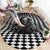 3D Illusion Horror Halloween Round Carpet Creepy Evil Skull - Wonder Print Shop
