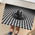 3D Illusion Horror Halloween Rubber Doormat Creepy Evil Skull - Wonder Print Shop