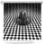 3D Illusion Horror Halloween Shower Curtain Creepy Evil Skull - Wonder Print Shop
