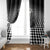 3D Illusion Horror Halloween Window Curtain Creepy Evil Skull - Wonder Print Shop