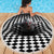 3D Illusion Horror Halloween Beach Blanket Creepy Zombie - Wonder Print Shop